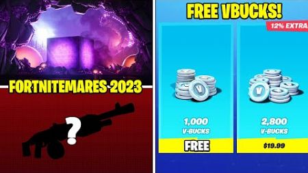 Fortnite Update | Collect FREE Vbucks &amp; Fortnitemares 2023