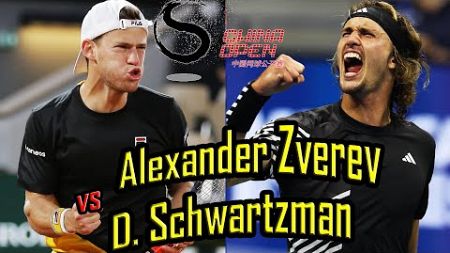 Alexander Zverev vs Diego Schwartzman Highlights Round 1 | Beijing China Open 2023