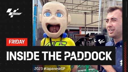 Bez, Miller, Mir, Oliveira and fake Rossi join Inside The Paddock 👀 | 2023 #JapaneseGP