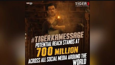 Tiger 3 Teaser Creates All Time World Record On Social Media &amp; On Ground Level|Master Plan By YRF
