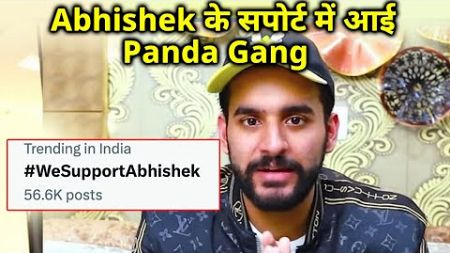 Elvish Vs Abhishek Controversy Ke Baad Panda Gang Ne Kiya Social Media Par Hungama