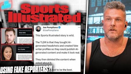 Sports Illustrated Caught Using Fake AI Authors To Write Fake Stories Instead Of Paying Writers?!