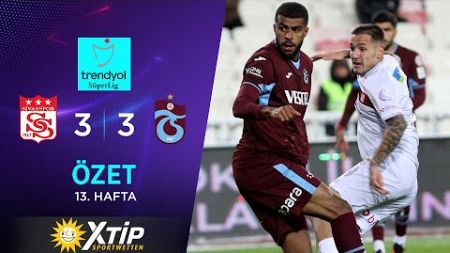 EMS Yapı Sivasspor (3-3) Trabzonspor - Highlights/Özet | Trendyol Süper Lig - 2023/24