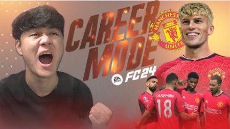 Garnacho Starting &amp; Gaya Bermain Baru - EA FC24 Manchester United Career Mode #32