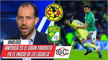 LIGUILLA LIGA MX América DEFINE en el partido de ida la serie de cuartos ante León | SportsCenter