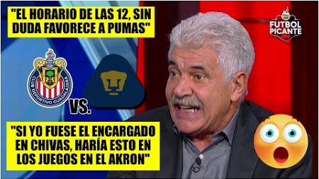 Tuca: Si Chivas hace &#39;ESTO&quot; en el Akron, sería UNA REVOLUCIÓN | Chivas vs Pumas | Futbol Picante