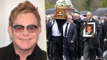 Bei der Beerdigung von Sänger Elton John brachen Tausende Fans in Tränen aus