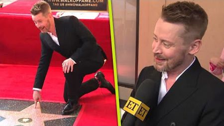 Macaulay Culkin Marks 40-Year Career in Hollywood With Star on Walk of Fame