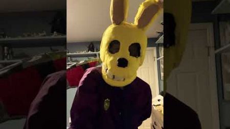 Why are your hands wet? #springbonnie #cosplaycostumes #cosplayideas #fivenightsatfreddys #fnaf