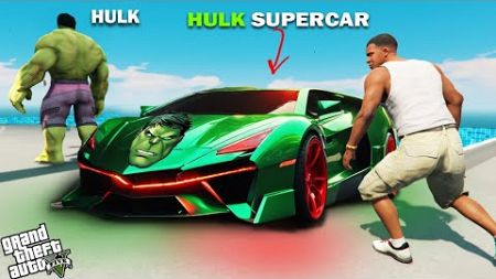 Franklin Stealing Hulk Car in GTA 5 ! | Techerz