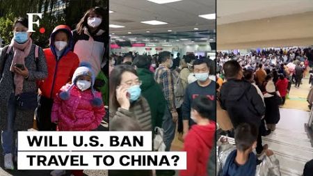 US Republican Lawmakers Seek China Travel Ban Amid Surging Respiratory Illness Cases