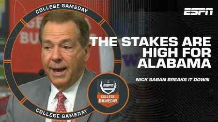 Channeling PASSION into EXECUTION - Nick Saban on SEC Championship goals 🏆 | College GameDay