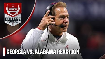 How will Alabama’s win vs. Georgia shake up the CFP top 4? | The College Football Show