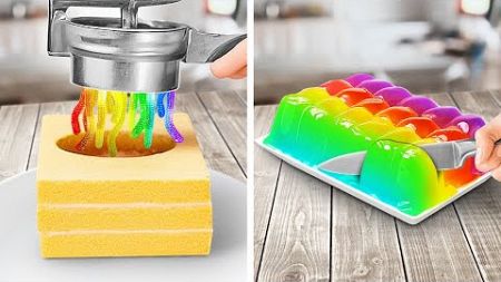 Rainbow Food Hacks And Easy Recipes &amp; Crafts You Need To Try 🌈 🧑‍🍳