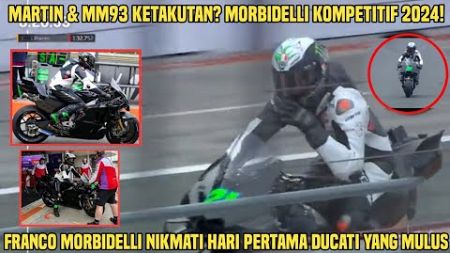 Bringas! Martin &amp; MM93 Terkejut? Franco Morbidelli Nikmati Hari Pertama Ducati yang Mulus