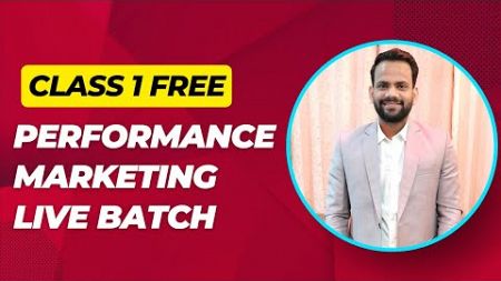 Learn Performance Marketing | Deepak Singh