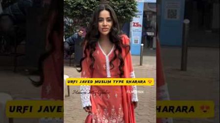 Urfi Javed Muslim Sharara Dress ❤️|| Urfi Javed Fashion Dress Viral Video 😍| Urfi Javed | MG #shorts