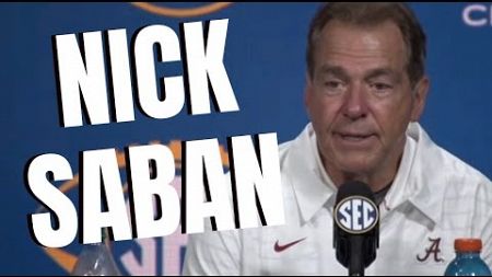 Nick Saban Press Conference After Georgia | Makes Case Why Alabama Should be in Playoffs