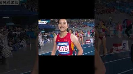 太猛了！中国一姐韦永丽仁川称霸，力压日本短跑女皇强势夺冠！ #体育