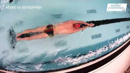 Zwemoefening: Afzet in Stroomlijn