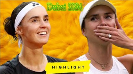 Anhelina Kalinina vs Elina Svitolina Highlights | Dubai Open 2024