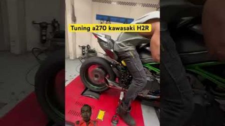 TuningA270 Kawasaki H2R #trending #automobile #h2rshow #ninja #kawasakininjah2rsound #motogp #shorts
