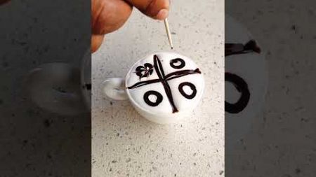 cafe latte art coffee design latte recipe at home #art #latteart