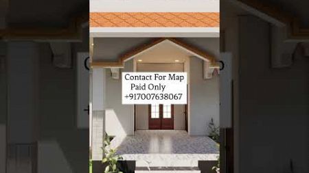 प्यारा सा नक्शा With porch, Portico के साथ House #naksha #homeplan #elevation #design