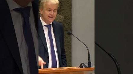 Wilders (PVV) VS Dassen (Volt) We hadden eruit kunnen komen! #politiek #tweedekamer #wilders