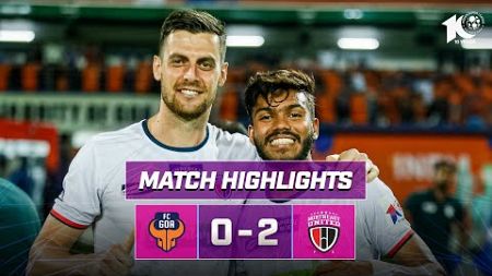 Match Highlights | FC Goa 0-2 NorthEast United FC | MW 16 | ISL 2023-24