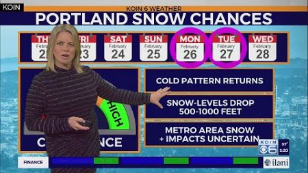 Weather forecast: Perfect weather days through Friday, then Portland turns wet and cold next week