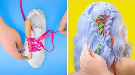 Unusual Ideas With Laces And Fancy Shoe Hacks 👠 ✨