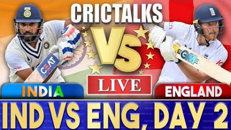Live: India V England, 4th Test, Day 2 | Live Scores &amp; Commentary | Ind vs Eng | Session 2