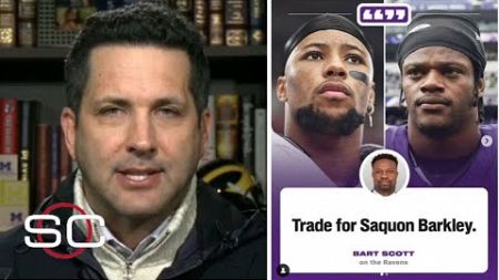 Adam Schefter reveals Ravens are targeting Saquon Barkley to upgrade their RB group this offseason