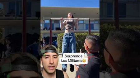 Sorprende Militares Realizando Dominadas #fitness #gym #viral