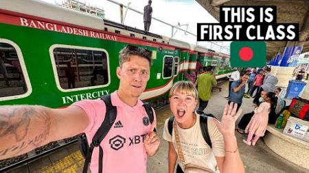 First Class Train in BANGLADESH 🇧🇩 Chittagong to Sylhet (EXTREME journey)