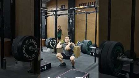 Touch and Go (275 lbs Squat Clean) #fitness #crossfit #fitnessmotivation