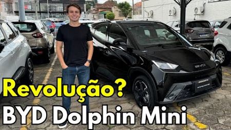 Revolução dos Carros no Brasil? BYD Dolphin Mini