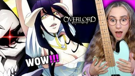 FINALLY !! SINGER REACTS to OVERLORD Openings 1 to 4 for THE FIRST TIME !! Musician Reaction