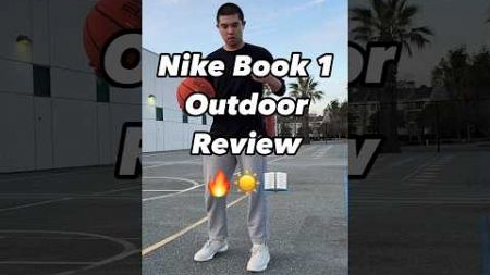 NIKE BOOK 1 OUTDOOR REVIEW! ☀️