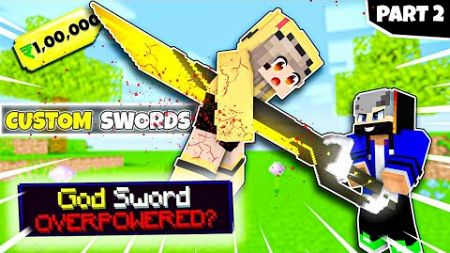 Minecraft, But You Can Craft An ELEMENTAL SWORDS