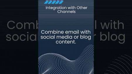 Email Marketing Tip - Integration with Other Channels #smallbusiness #emailmarketing #integration