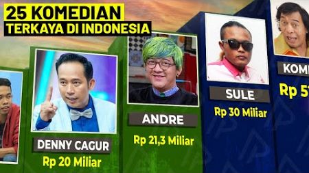 Sukses di Atas Panggung Komedi &amp; Terjun di Politik,! 25 Komedian Indonesia dengan Kekayaan Fantastis