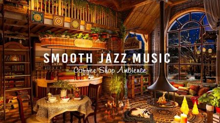 Relaxing Jazz Instrumental Music ☕ Smooth Jazz Music to Study,Work,Focus ~ Cozy Coffee Shop Ambience