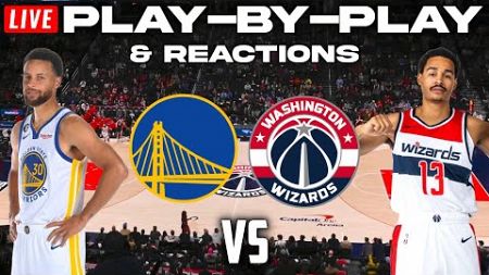 Golden State Warriors vs Washington Wizards | Live Play-By-Play &amp; Reactions
