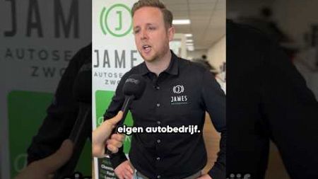 Hoe is het om JAMES Auto ondernemer te zijn? 🚘 #jamesautoservice #shorts