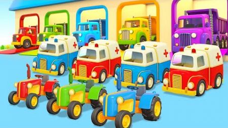 🔴 Car cartoons for kids &amp; Helper cars cartoon full episodes LIVE