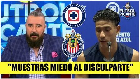 Álvaro le CAE ENCIMA a Antuna por DISCULPARSE con CHIVAS por festejar con Cruz Azul | Futbol Picante