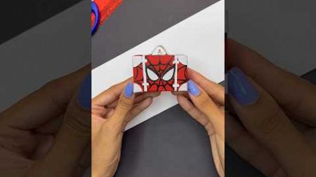 DIY Spider-Man Suitcase Gift Idea 🧳❤️ #shorts #spiderman #gift #craft #diy #creative #handmade