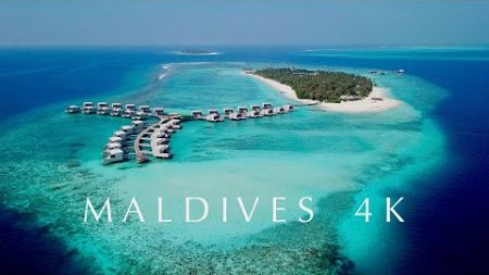 MALDIVES 4K | Beautiful relaxing music &amp; amazing drone footage